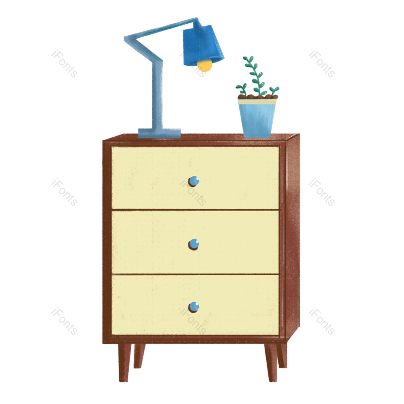 简约图片,桌子元素,扁平PNG,家居免抠素材